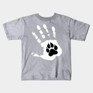 Dog Human Paw Kids T-Shirt